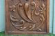 19thc Wooden Oak Panel With Cornucopia Of Fruits,  Flowers & Leaves C1880s Other Antique Woodenware photo 3