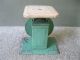 Antique Scale Pelouze Kitchen Family Old Green Paint 24 Lbs Chicago Il Scales photo 2