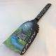 Vintage Hand Painted Coal Ash Shovel Of Old Mill Signed Decor Hearth Ware photo 1