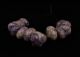 Pre Columbian Stone Amethyst 13 Pc Beaded Necklace - Antique Statue - Olmec Mayan The Americas photo 5