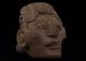 Stunning Pre Columbian Mayan Stone Dual Face Maskete Antique Statue Olmec Aztec The Americas photo 1