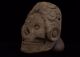 Stunning Pre Columbian Mayan Stone Dual Face Maskete Antique Statue Olmec Aztec The Americas photo 2