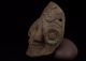 Stunning Pre Columbian Mayan Stone Dual Face Maskete Antique Statue Olmec Aztec The Americas photo 3