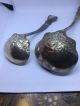 1847 Rogers Bros Charter Oak Gravy Punch Ladles Xs Triple Silverplate Acorn Leaf Flatware & Silverware photo 2