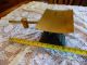 Antique Fairbanks 34 Oz Cast Iron & Brass Sliding Scale Balance Scales photo 8