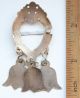 Antique Vintage Ethnic Ornament Heart Shape Brooch With Pendants Other Antiquities photo 1