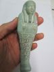 Egyptian Faience Ushabti - Late Period,  664 - 525 B.  C. photo