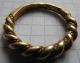 Viking Period Gold Crimped Ring Big Size 7.  75g Viking photo 7
