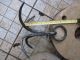 Antique Iron Wrought Large Anchor Grapnel Claw Blacksmith Made Old Hook 4 Claws Anchors photo 9