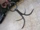 Antique Iron Wrought Large Anchor Grapnel Claw Blacksmith Made Old Hook 4 Claws Anchors photo 6